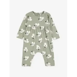 Bobo Choses Baby Mouse All Over Overall Light Green